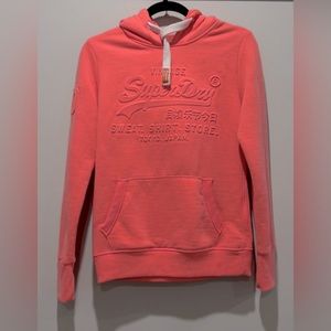Superdry Neon Pink Hoodie.